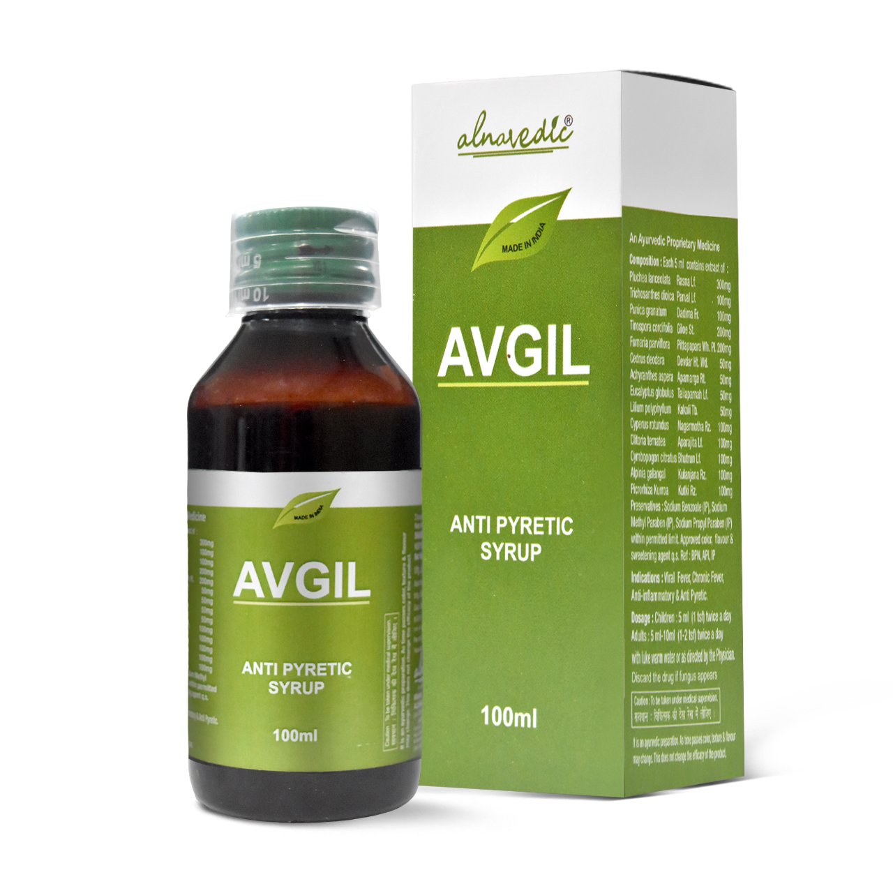 Avgil Anti Pyretic Syrup