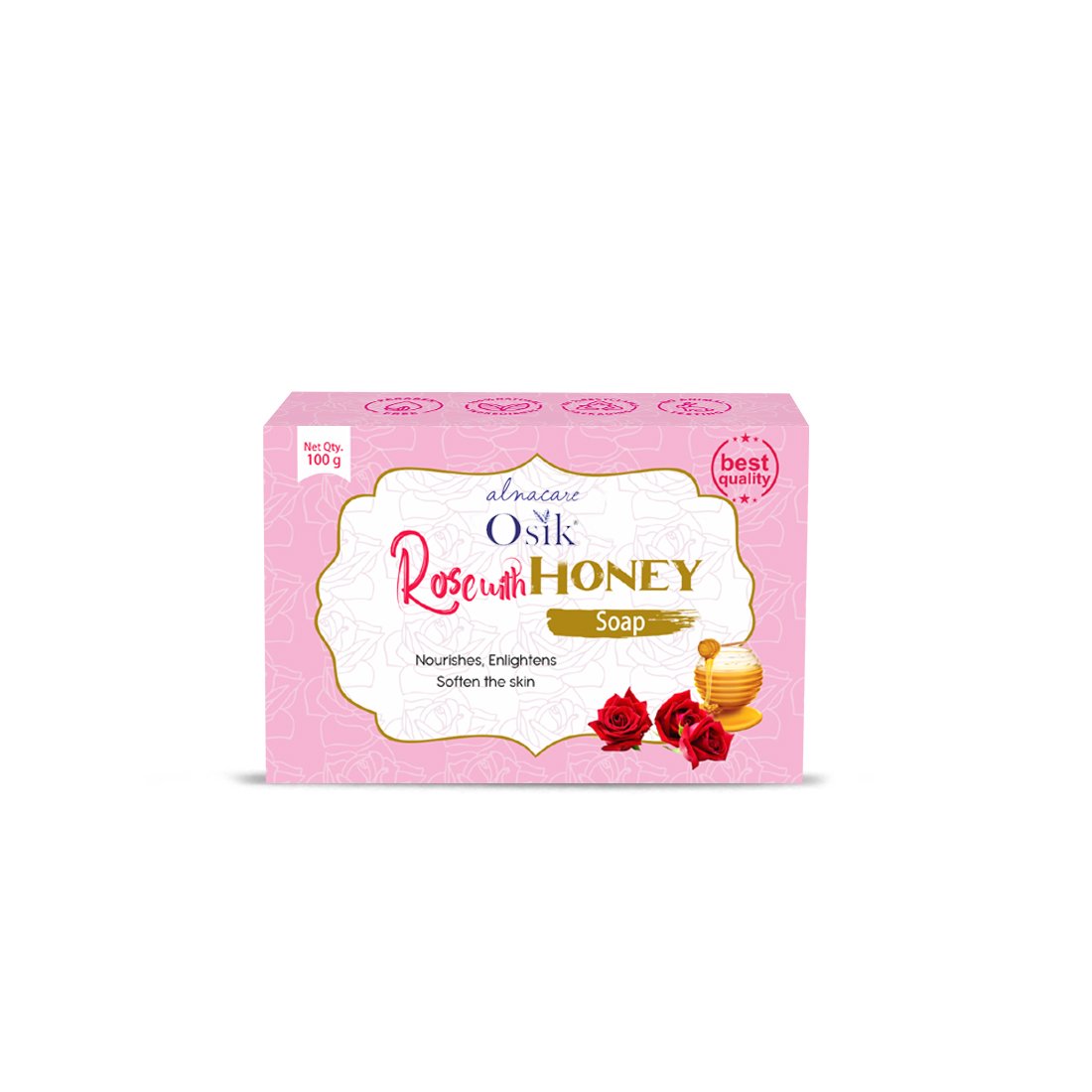 Osik Rose With Honey Soap